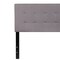 Flash Furniture Bedford Headboard, Queen, Gray Fabric HG-HB1704-Q-LG-GG - alternate 9